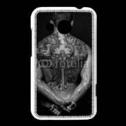 Coque HTC Desire 200 Tatouage d'un ange dans le dos