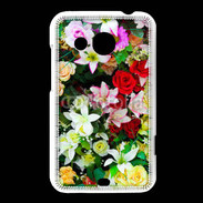 Coque HTC Desire 200 Fleurs 2