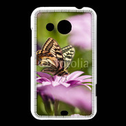 Coque HTC Desire 200 Fleur et papillon