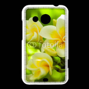 Coque HTC Desire 200 Fleurs Frangipane