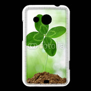 Coque HTC Desire 200 Trèfle à 4 feuilles 2