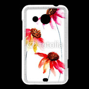 Coque HTC Desire 200 Belles fleurs en peinture