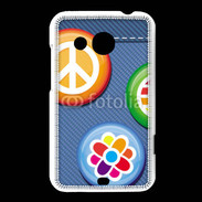 Coque HTC Desire 200 Hippies jean's