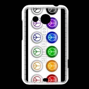 Coque HTC Desire 200 Love and peace 5