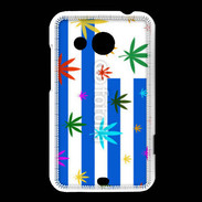 Coque HTC Desire 200 Drapeau Uruguay cannabis