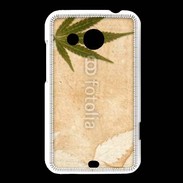 Coque HTC Desire 200 Fond cannabis vintage