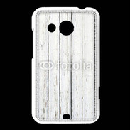 Coque HTC Desire 200 Aspect bois blanc vieilli