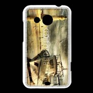 Coque HTC Desire 200 Phare et bateau Vintage