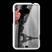 Coque HTC Desire 200 Vintage Paris et deudeuch 15