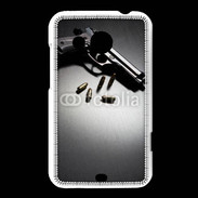 Coque HTC Desire 200 Pistolet et munitions