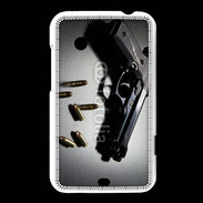 Coque HTC Desire 200 Gun et munitions