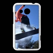 Coque HTC Desire 200 Saut en Snowboard