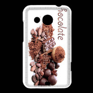 Coque HTC Desire 200 Amour de chocolat