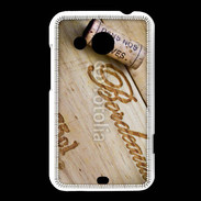 Coque HTC Desire 200 Bouchon de bouteille de vin Bordeaux