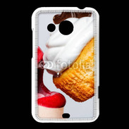 Coque HTC Desire 200 Bouche gourmande