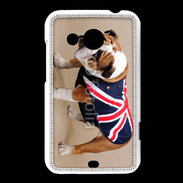 Coque HTC Desire 200 Bulldog anglais en tenue