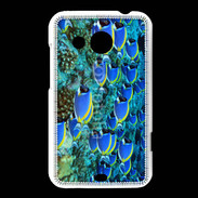 Coque HTC Desire 200 Banc de poissons bleus