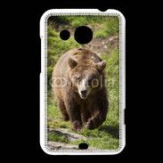 Coque HTC Desire 200 Ours brun en ballade