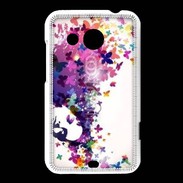 Coque HTC Desire 200 Cheveux de papillons