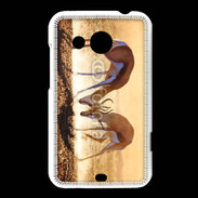 Coque HTC Desire 200 Duel de springbok