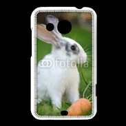 Coque HTC Desire 200 Lapin et carotte