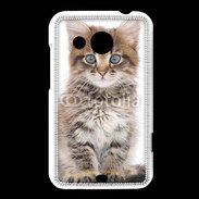 Coque HTC Desire 200 Portrait d'un chaton 75
