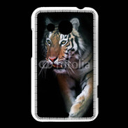 Coque HTC Desire 200 Portrait d'un tigre 25