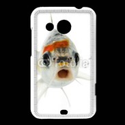 Coque HTC Desire 200 Poisson Silver Koi de face