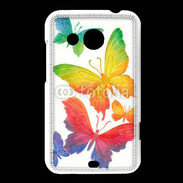 Coque HTC Desire 200 Illustration de papillons en couleur