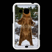 Coque HTC Desire 200 Grizzly en colère