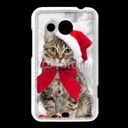 Coque HTC Desire 200 chat de noël 500