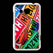 Coque HTC Desire 200 Plaque d'immatriculation