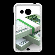 Coque HTC Desire 200 Liasse de billets 100 €