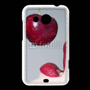 Coque HTC Desire 200 Cerise et bouche 3