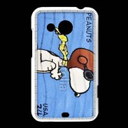 Coque HTC Desire 200 Snoopy timbre poste