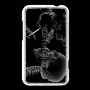 Coque HTC Desire 200 Squelette fumeur