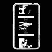 Coque HTC Desire 200 humour panneau 2