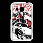 Coque HTC Desire 200 Vigilante au féminin