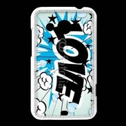 Coque HTC Desire 200 Love cartoon 500