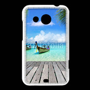 Coque HTC Desire 200 Plage tropicale