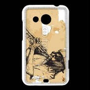 Coque HTC Desire 200 Illustration trompettiste 