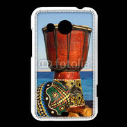 Coque HTC Desire 200 Tambour et maracas africain