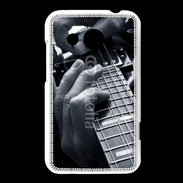 Coque HTC Desire 200 Musicien de blues à la guitare
