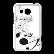 Coque HTC Desire 200 Note de musique 75