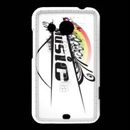 Coque HTC Desire 200 Thème musique 75
