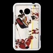 Coque HTC Desire 200 Joueur de Hockey sur glace