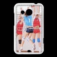Coque HTC Desire 200 Joueuses de volleyball au filet 2