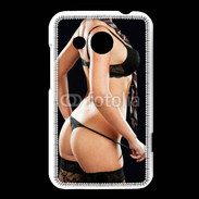 Coque HTC Desire 200 Lingerie de charme avec cravate