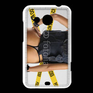 Coque HTC Desire 200 Enquête de police sexy