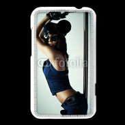 Coque HTC Desire 200 Pole dance menotte